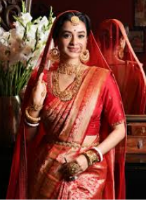 Regal Aura Gold Sitahar Necklace - Image 3